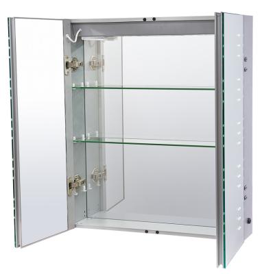 China Modern Bathroom LED Mirror Cabinet for sale