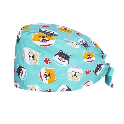 China Fashion Nurse Scrub Cap Hat Breathable Comfortable Men for sale