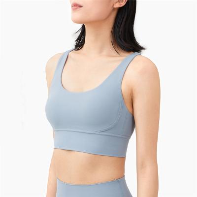 China Breathable Hot Special Yoga Top Sale Sports Bra Detachable Mat Yoga Working Back Bra Fitness Beautiful for sale