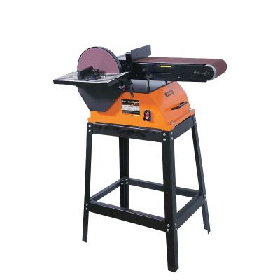 China Allwin Disc Belt Sander Home Use DIY 750W Wood Sanding Bench Efficient Combo Sander for sale