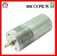 China 25mm gelijkstroom aangepaste motor 6V 12V 24V voor spelmachine Te koop