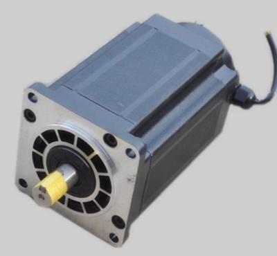 China 1.8° 130mm and 3 Phase Integrated Stepper Motor, 110V / 220V 130BYG350 6 wire step motor for sale