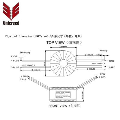 China Top10 Audio Visual Equipment China Transformer Manufacturer Toroidal Core Audio Toroidal Transformer for sale