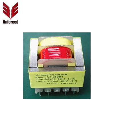 China EI28 Power Step Down Ei Power Transformer , Electrical Transformer 240v AC To 12v for sale