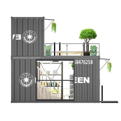 China Customized post-modern container mobile bookcase reading room bookstore showroom simple office for sale