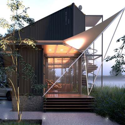 China Modern Container House Movable Prefab House For Villa Container House House Movable Prefab Container House Toilet for sale