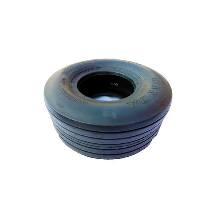 China Suitable For Lawn Mower Wholesale 11*4.00-5 Tubeless Pneumatic Rubber Wheel Tire 11x4.00-5 Ribbed Pattern Garden Lawn Mower 11 Inch for sale