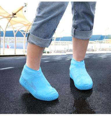 China Half Silicone Blke Shoe Cover Water Proof Man Kid Ladies Low Top Reusable Anti Skid Protective Women Anti-Slippery Waterproof For Rain for sale