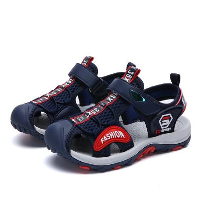 China America Round Explosive Cartoon Fashion Flat Children's Hook And Loop Fashion Casual Rubber Children's Sandals Themed Shoes for sale