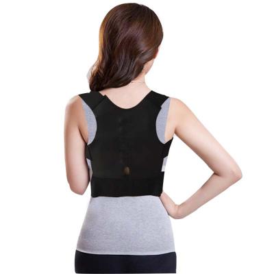 China 10 PCS 2019 Magnets Shoulder Straightener Posture Corrector Back Support Pain Belt Corset Orthopedic for sale