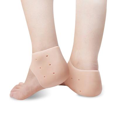 China Compression Foot Care Product Silicone Foot Protector for Heel Dent Relief, Cracked Heels Protector for sale