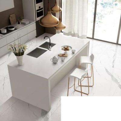 China Culutre Modern Heat Resistant Artificial Stone Panels Veneer Kitchen Counter Top Slab for sale