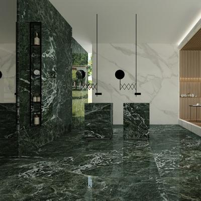 China Modern Bathroom Shower Tiles Wall Green Marble Tiles For Bathroom Walls for sale