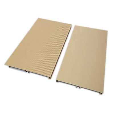 China Modern gold surface aluminum planking board for sale