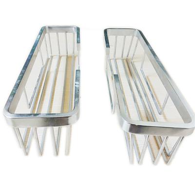 China UNDETERMINED Aluminum Wall Shelf Storage Kitchen Sink Rack Kitchen Tool Hanging Shelf for sale