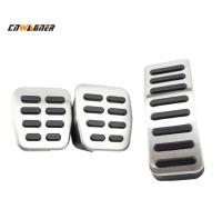 China Aluminium CNWAGNER Brake Clutch Pedal Pads For MT AT VW Jetta MK4 zu verkaufen