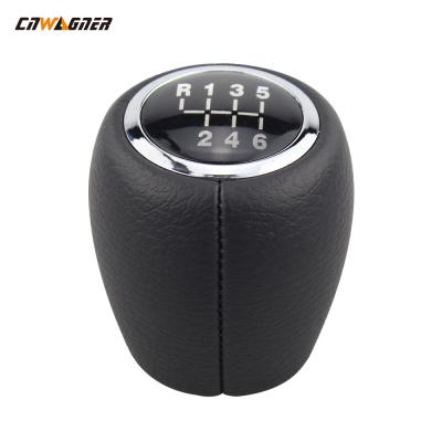 China Car Accessories Gear Shift Knob Plastic Black 5/6 Speed For Chevrolet Cruze for sale