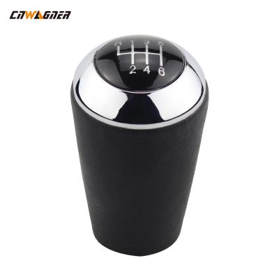 China Desplazador manual electrochapado velocidad del botón del cambio de marcha de la cubierta negra del coche 6 para el CR CW de MAZDA 3 BK BL 5 en venta