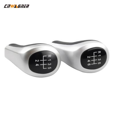 China ROHS Black Silver Stick Weighted Shift Knob 5 Speed For BMW for sale