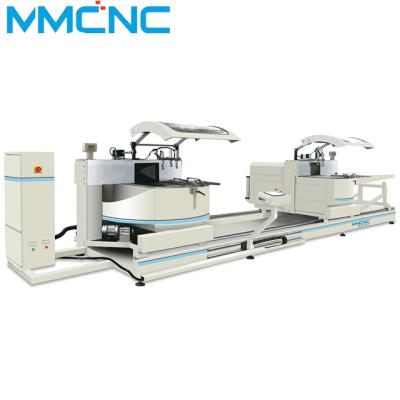 China Factory CNC Automatic Profile Window Automatic Feeding Aluminum Door Double Head Any Angle Cutting Saw Machine for sale