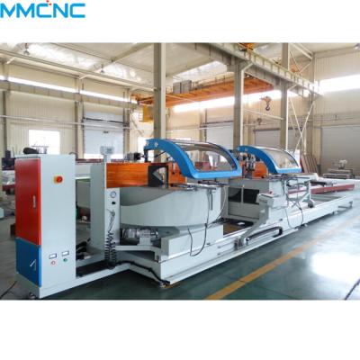 China Factory Double Head Cutting Saw Machine For Industrial Aluminum Extrusion Profiles / Precision Double Head Cutting Machine for sale