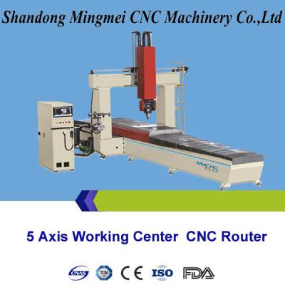 China Foam Mold 5 Axis 5D CNC Router Machining Center for Cutting, Milling Drilling Holes, Grooves on Fiberglass, Solid Wood, Plastic for sale