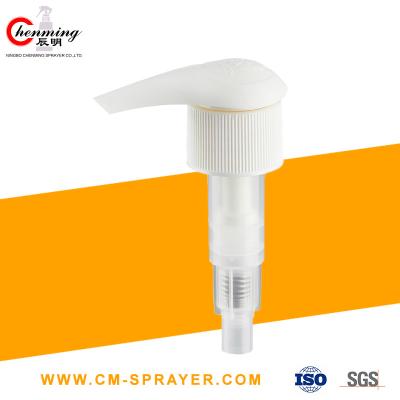 China Pp Screw Lotion Pump Caps Bathroom Lotion Pump 28/410 Closure Spring 5cc Big Dosage for sale