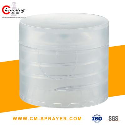 China 28/400 de 28mm Flip Top Cap Packaging Plastic Flip Top Caps For Bottles à venda