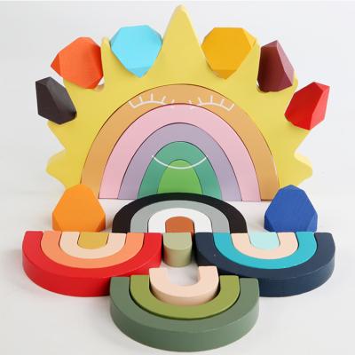 China DIY TOY Geometric Shapes Toy Building Blocks for Kids for sale