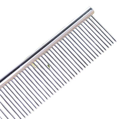 China Large Professional Small Animals Pet Grooming for Cats and Dogs Cleaning Stainless Steel Needle Combs for Grooming Cats and Dogs Pet Supplies for sale