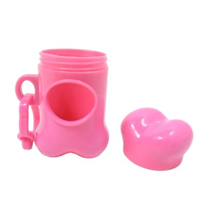 China Small Animals Pet Type Clean And Environmentally Friendly Plastic Toilet Supplies Dog Bone Cleaner Products for sale