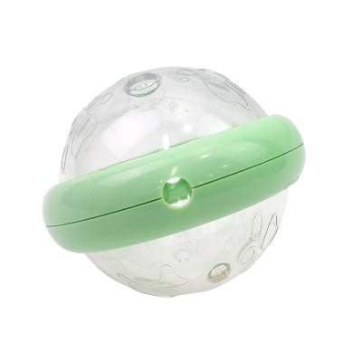 China Small Animals Pet Spherical Plastic Flying Saucer Dog Leakage Device Food Leakage Device Interactive Toy Interactive Food Leakage Toy for sale