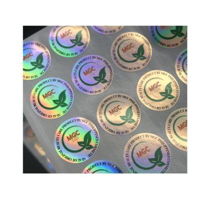 China Waterproof China Factory Direct Custom Laser Logo Sticker Most Popular Holographic Label for sale