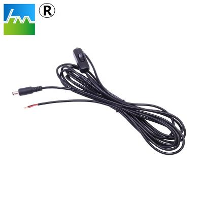 China Household Appliance Extension DC Power Cord 5.5*2.1mm 12v 24v Male Male 5.5*2.5mm Cable for sale