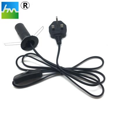 China Home Appliance UK Standard Salt Lamp Power Cord for sale