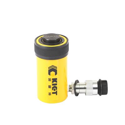 China Cheap Heavy Duty Single Acting Hydraulic Cylinder 50T Building Material RC Shops Return Springs Hydraulic Cylinder For Shop Press Machine for sale