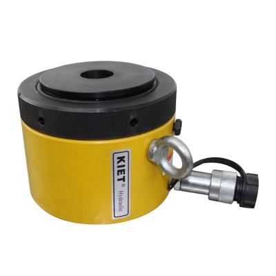 China Alloy Steel KET-CLP-2002 200 Ton Single Acting Low Height Locknut Hydraulic Cylinder for sale