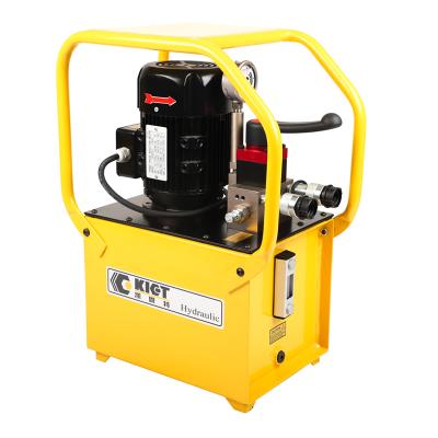 China Factory Price 10000psi Steel Double Acting Three Position Four Way Electric Hydraulic Pump KET-SSB-75 for sale