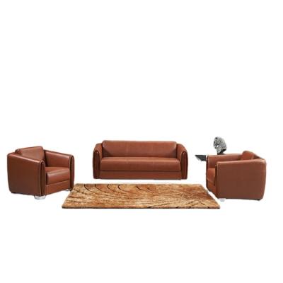 China 2017 Modern Latest Design Sofa Set Foshan Office Leather Sectional Sofa Manufacturers for sale