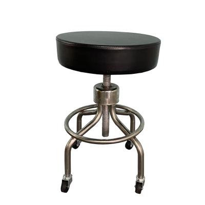 China (Height) Nurse Stool Waiting Room Chair Metal Bottom Adjustable Chair Stool Anti-static Lab Rotation Chairs for sale