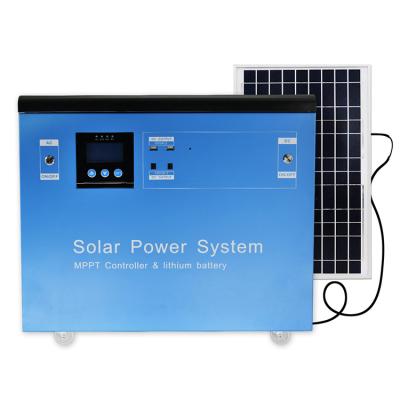 China 15years Experience Remote Control Rechargeable Lithium Battery Pack Mobile Generator Cell Solar System 3000watt for sale