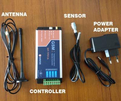 China GSM Industrial Remote Type Temperature Monitor And Alarm Device for sale