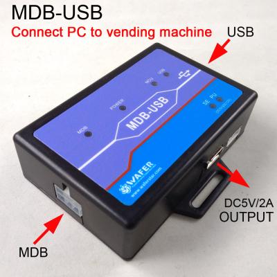 China MDB-USB Cashless Payment Adapter For Vending Machine Connect POS To MDB-USB Mobile Vending Machine for sale