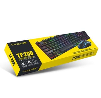 China Gaming Keyboard Mouse Combos Optical Keyboard and Mouse for sale