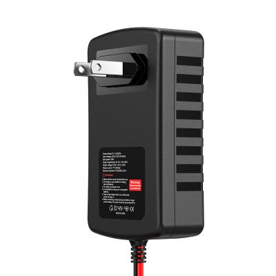 China MINI /TRICKLE Factory Direct Sales Pulse Repair 12v 6v Intelligent EU/US Lead Acid Battery Charger for sale