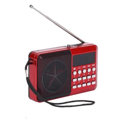 China Protable mini PORTABLE Multi-function Ultra-thin Data Transfer MP3 USB TF FM Multiband Radio Receiver for sale