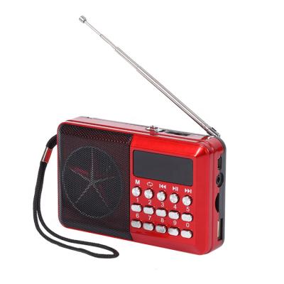 China Cheap Portable Gifts PORTABLE Speaker AM/FM Multifunction Radio With USB TF Card For Kids for sale