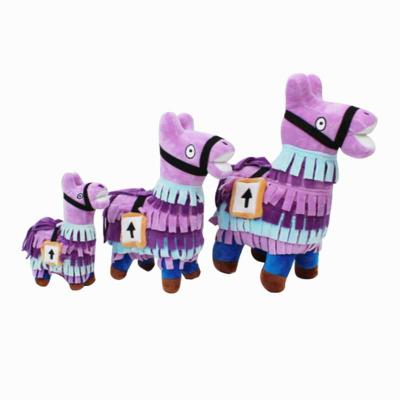 China New Cute 28cm Stuffed Plush Toy Treasure Chest Alpaca Doll Plush Amimal Plush Toy Stuffed Animal Gift for sale