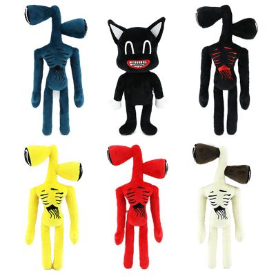 China 2 Factory Outlet 2 Head Black Mermaid Cat Animal Toy Doll Stuffed Plush Toy for sale