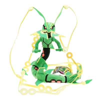 China 1 1 Sky Dragon Rayquaza Sky Dragon Toy Pokemon MEGA Plush Toy Doll for sale